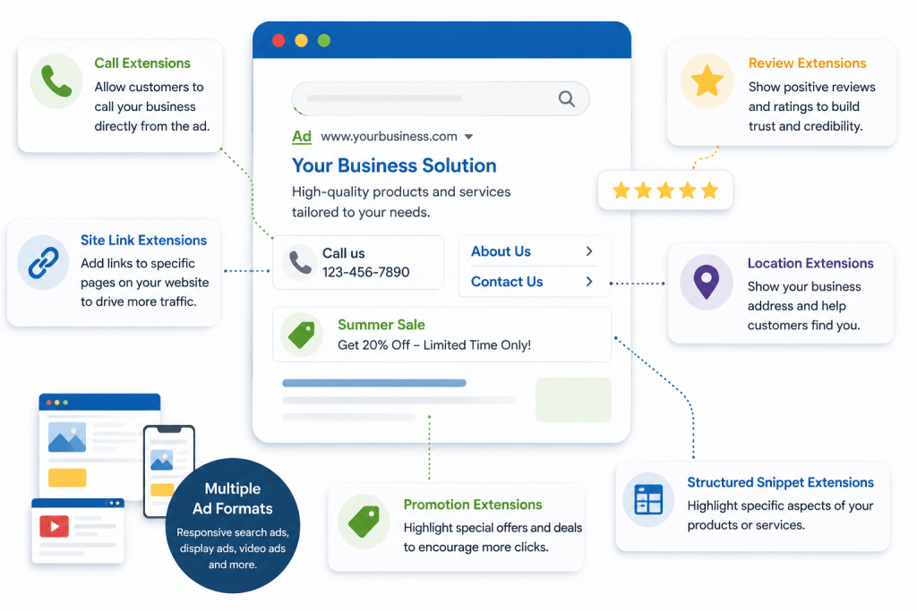 Ad Extensions and Formats